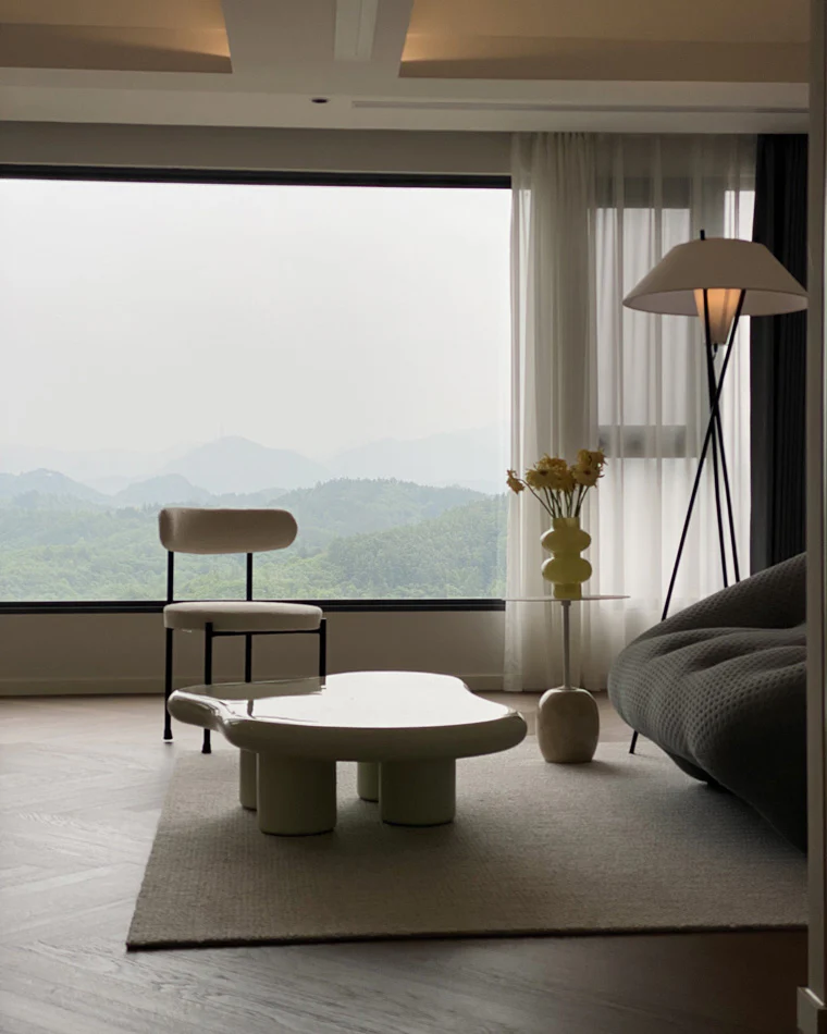 WOMO Japandi Cone Tripod Floor Lamp-WM7019 - Image 4