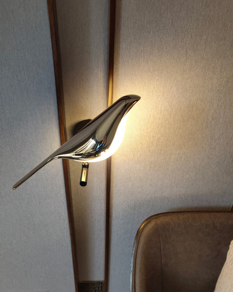 WOMO Gold Birds Wall Sconce-WM6033 - Image 12