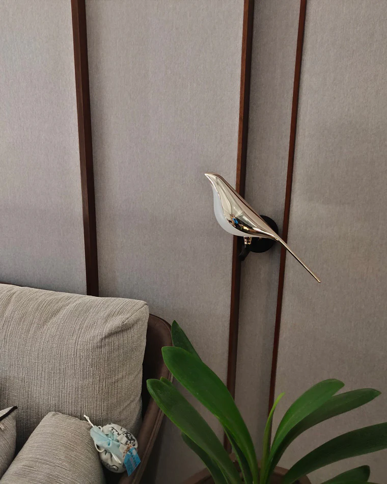 WOMO Gold Birds Wall Sconce-WM6033 - Image 16