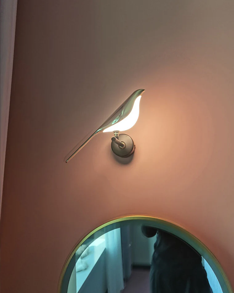 WOMO Gold Birds Wall Sconce-WM6033 - Image 18