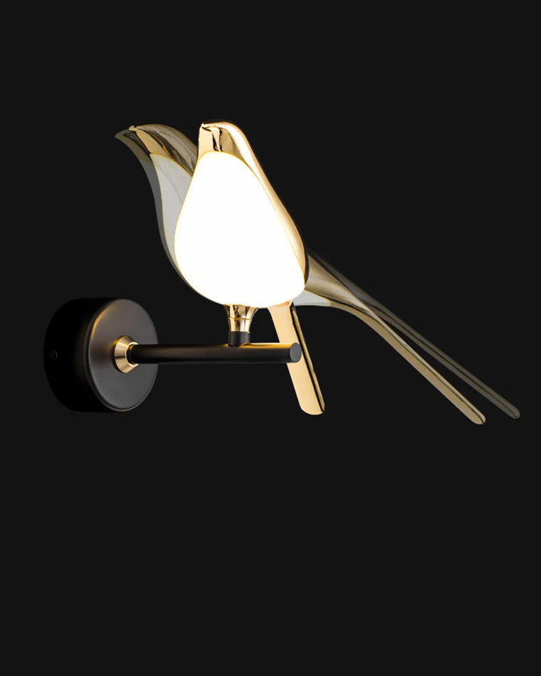 WOMO Gold Birds Wall Sconce-WM6033 - Image 22