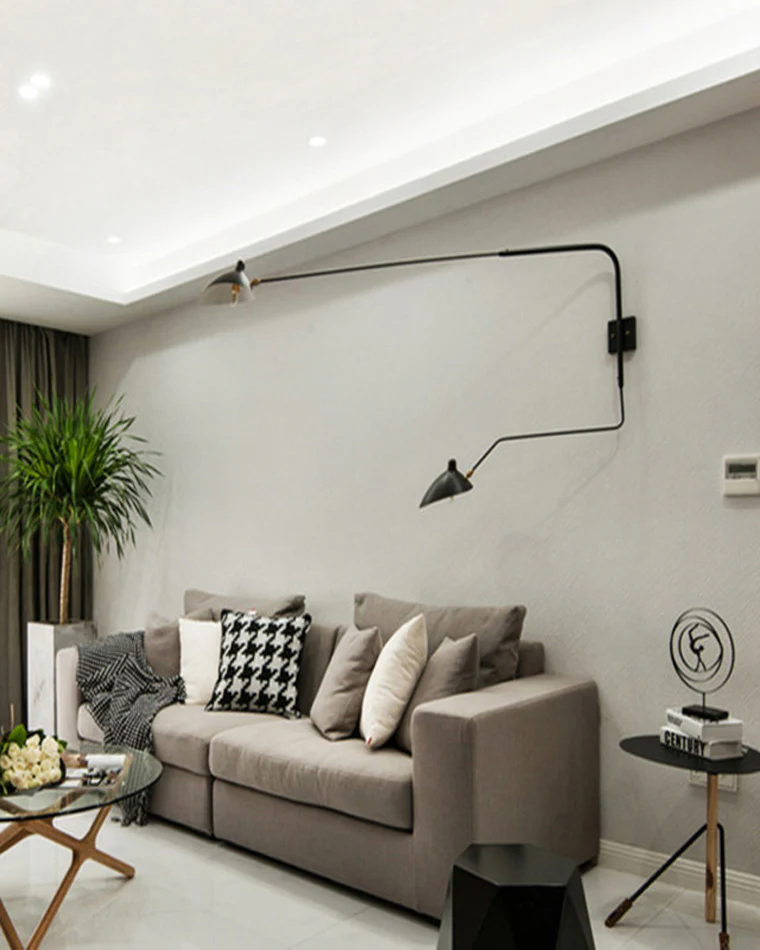 WOMO Articulating Swivel Double Arm Wall Sconce-WM6024 - Image 15