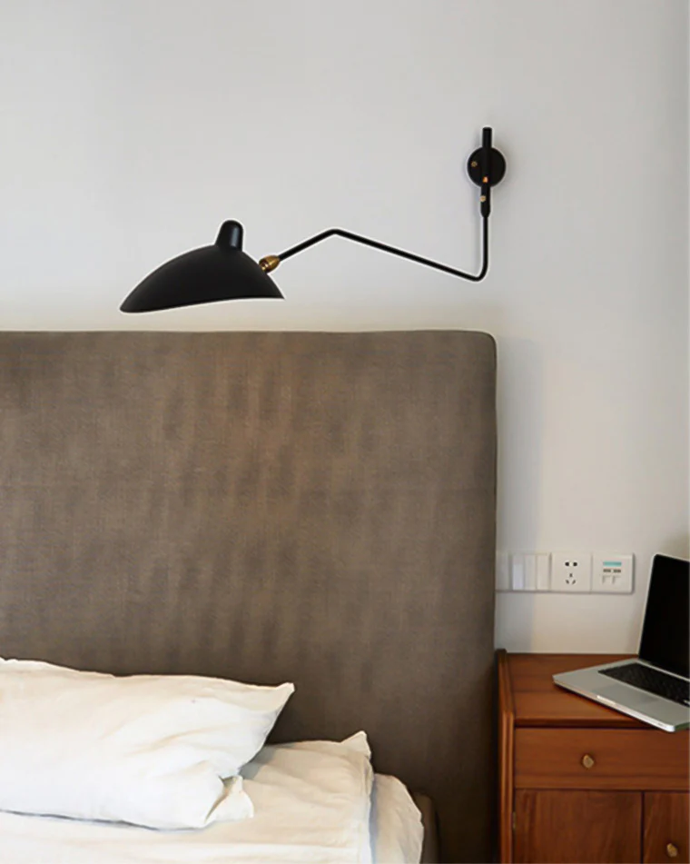 WOMO Articulating Swivel Double Arm Wall Sconce-WM6024 - Image 9