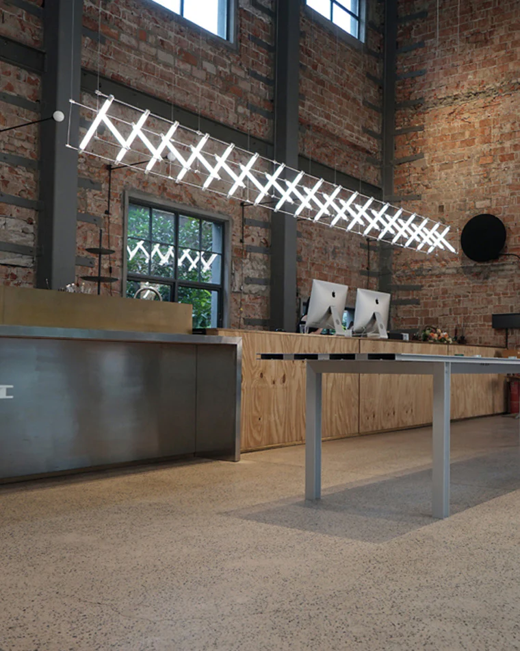 WOMO Maza Long Linear Chandelier-WM2134 - Image 2