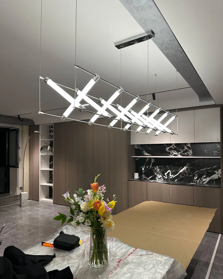WOMO Maza Long Linear Chandelier-WM2134 - Image 21