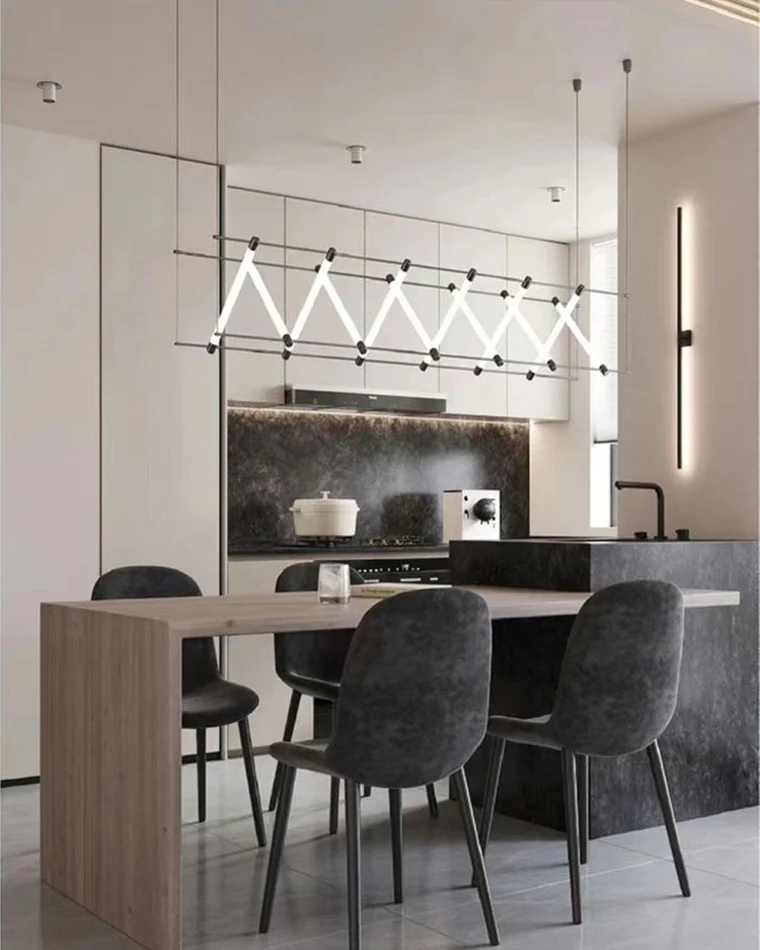 WOMO Maza Long Linear Chandelier-WM2134 - Image 36