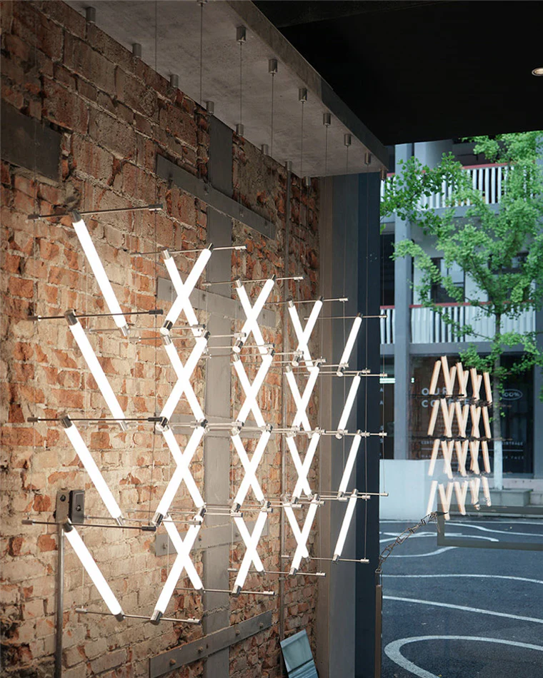 WOMO Maza Long Linear Chandelier-WM2134 - Image 6