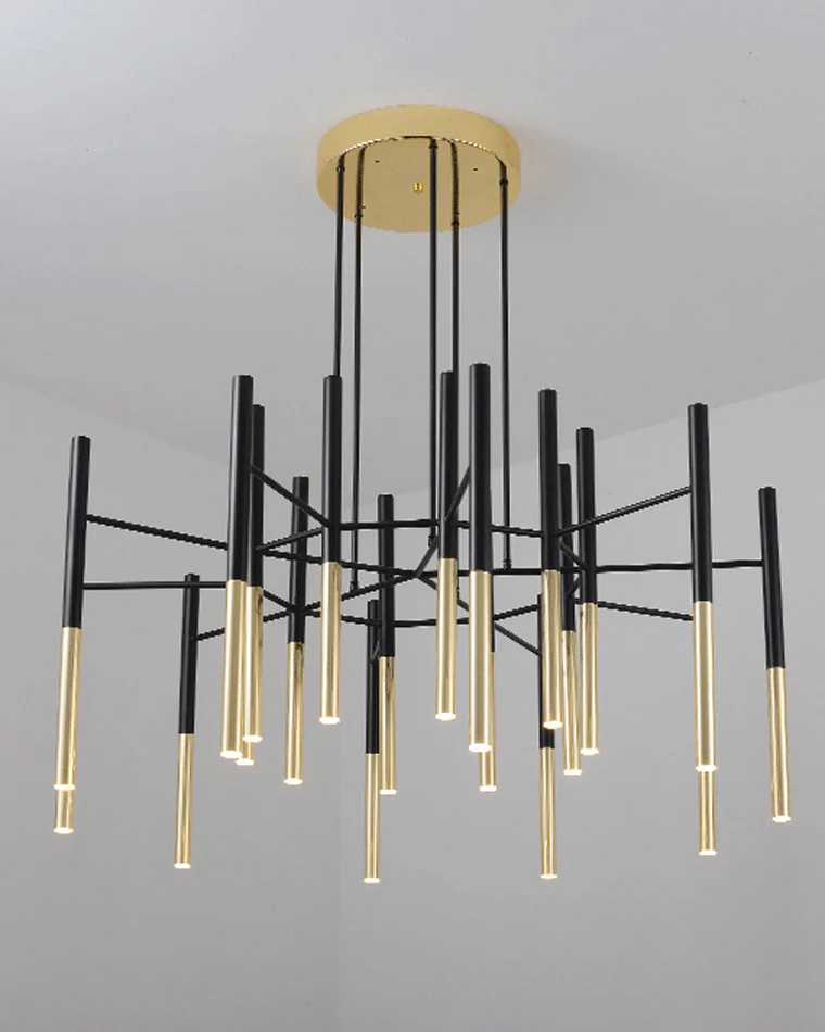 WOMO Tube Metal Chandelier-WM2083 - Image 10