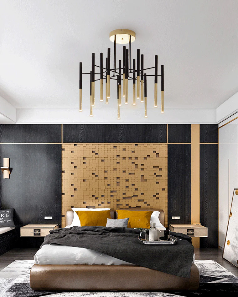 WOMO Tube Metal Chandelier-WM2083 - Image 6