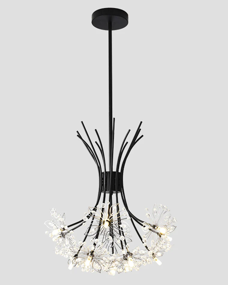 WOMO Gypsophila Bouquet Crystal Flower Chandelier-WM2077 - Image 16