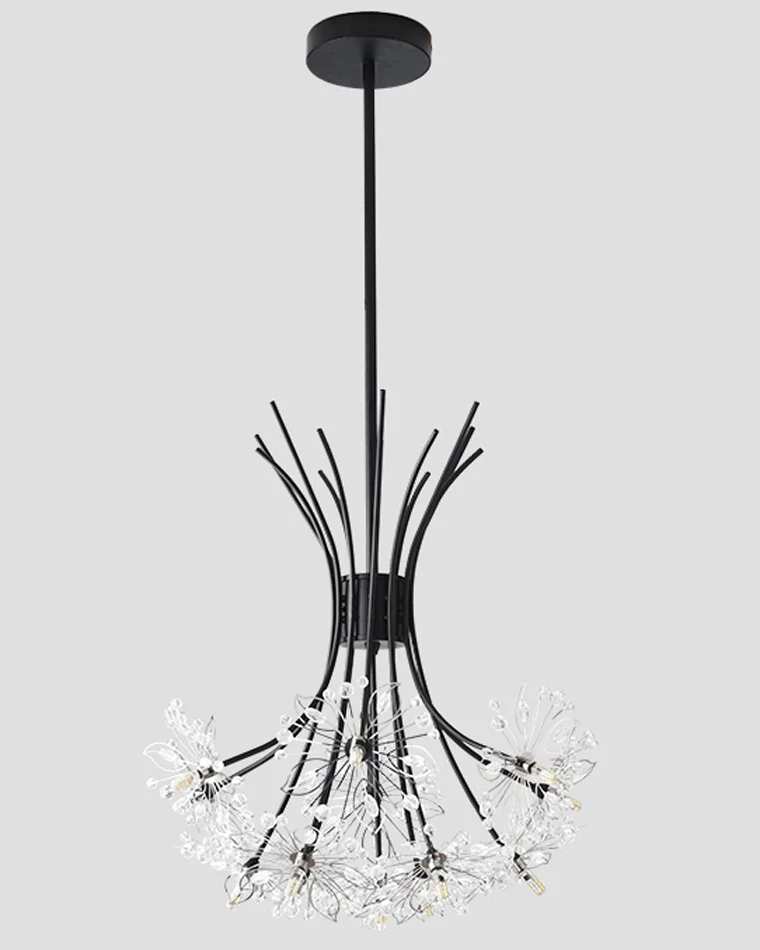 WOMO Gypsophila Bouquet Crystal Flower Chandelier-WM2077 - Image 17