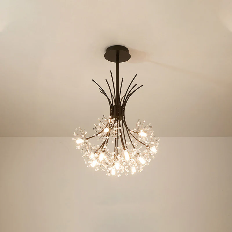 WOMO Gypsophila Bouquet Crystal Flower Chandelier-WM2077 - Image 20