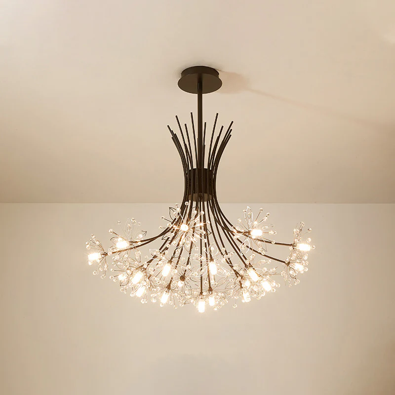 WOMO Gypsophila Bouquet Crystal Flower Chandelier-WM2077 - Image 22