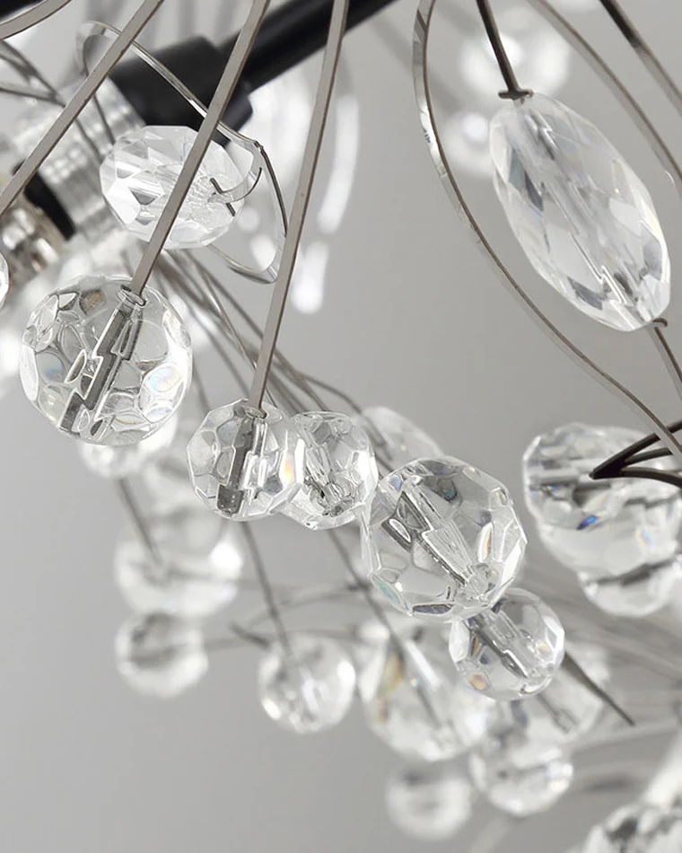 WOMO Gypsophila Bouquet Crystal Flower Chandelier-WM2077 - Image 9