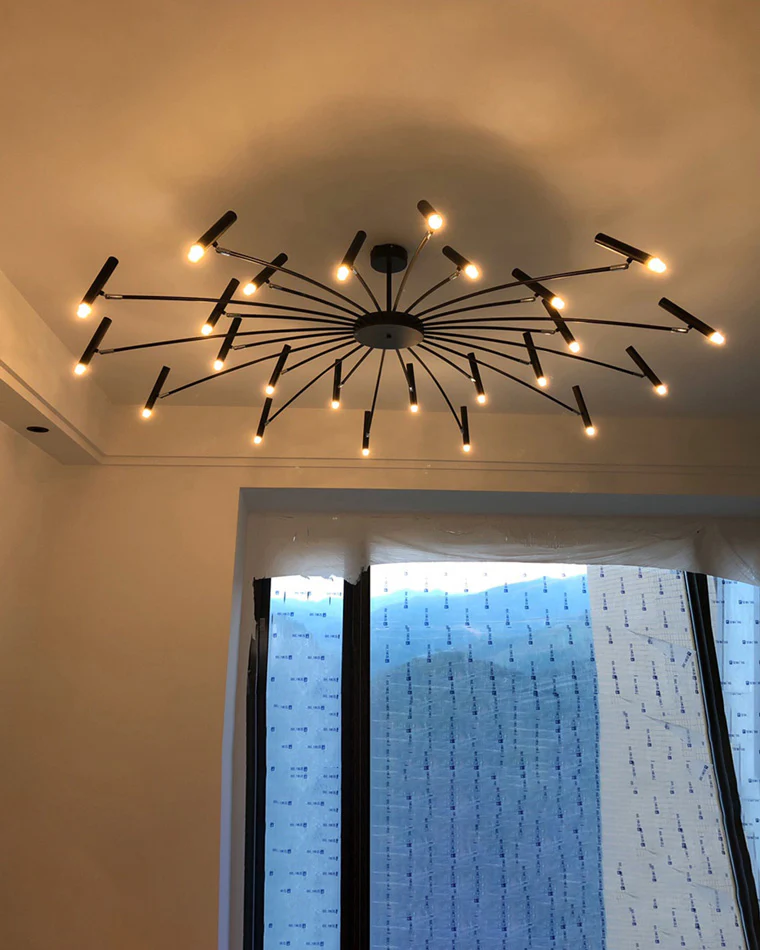 WOMO Adjustable Candelabra Chandelier-WM2038 - Image 12
