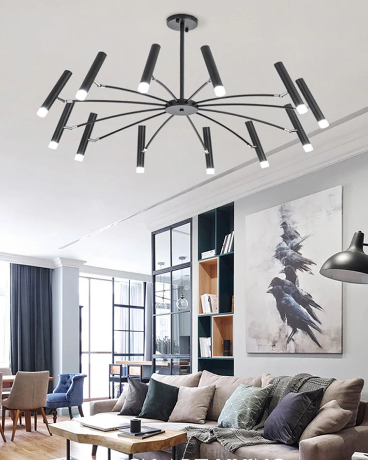WOMO Adjustable Candelabra Chandelier-WM2038 - Image 13
