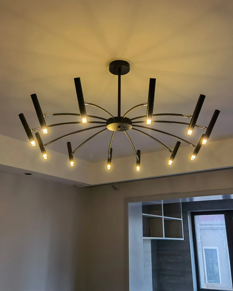 WOMO Adjustable Candelabra Chandelier-WM2038 - Image 14
