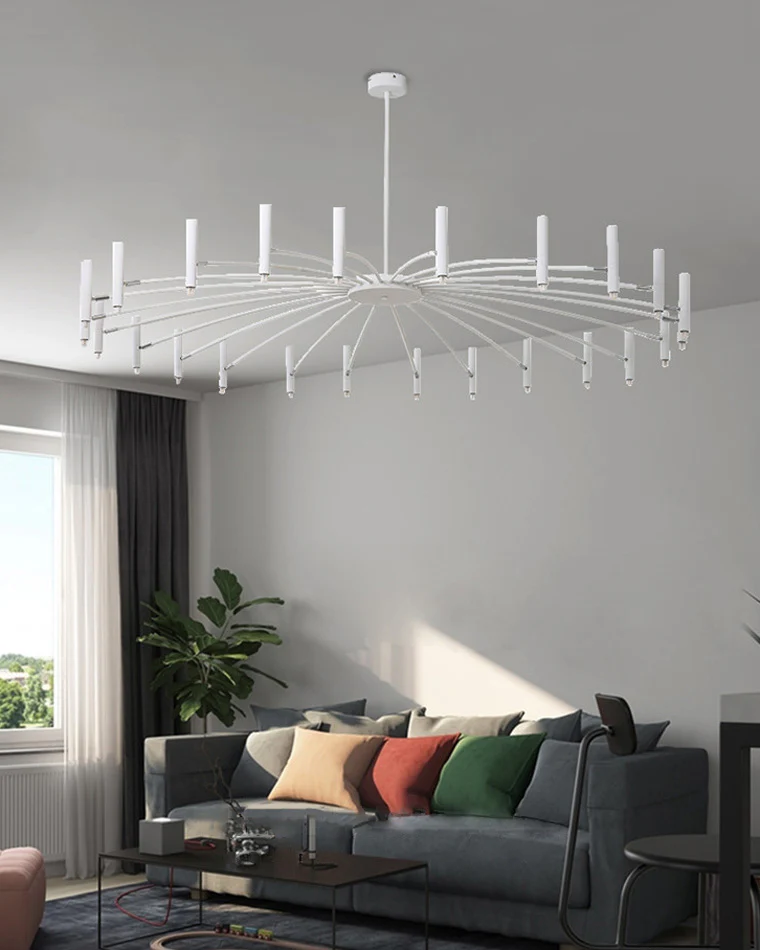 WOMO Adjustable Candelabra Chandelier-WM2038 - Image 17