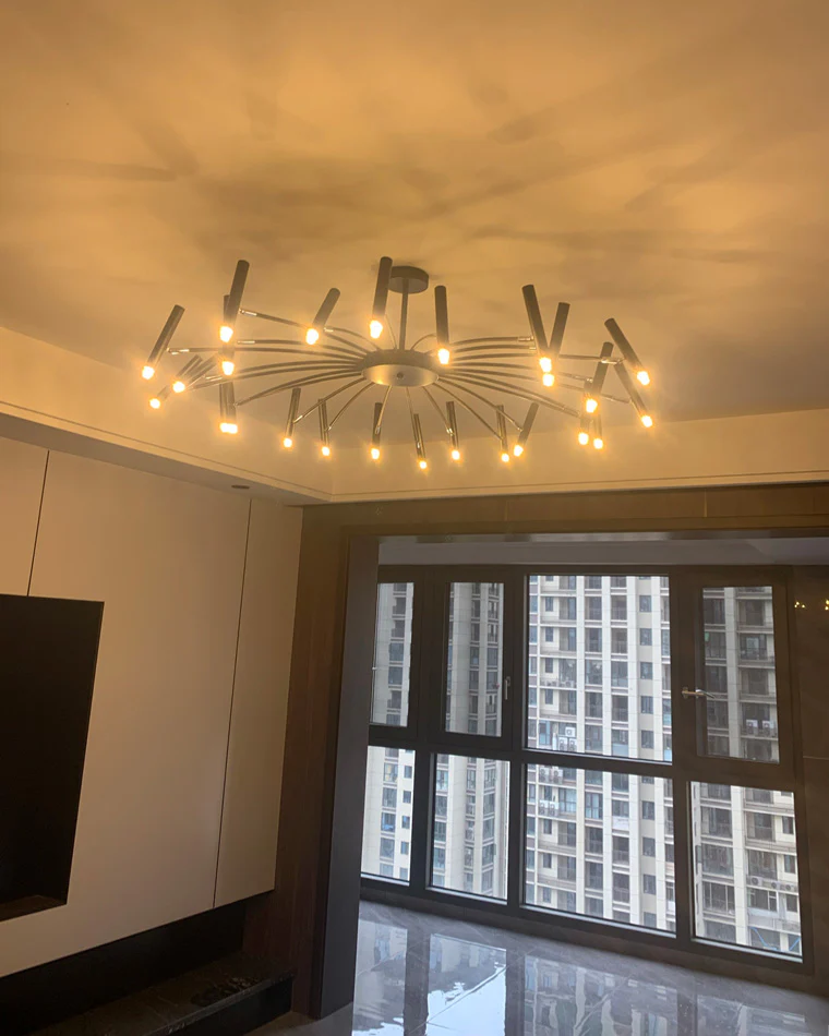 WOMO Adjustable Candelabra Chandelier-WM2038 - Image 21