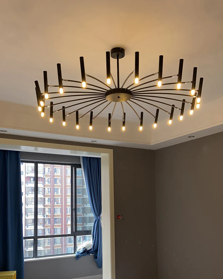 WOMO Adjustable Candelabra Chandelier-WM2038 - Image 22