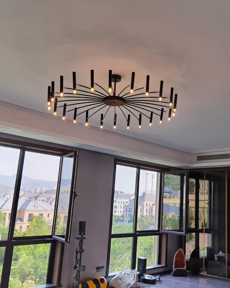 WOMO Adjustable Candelabra Chandelier-WM2038 - Image 23
