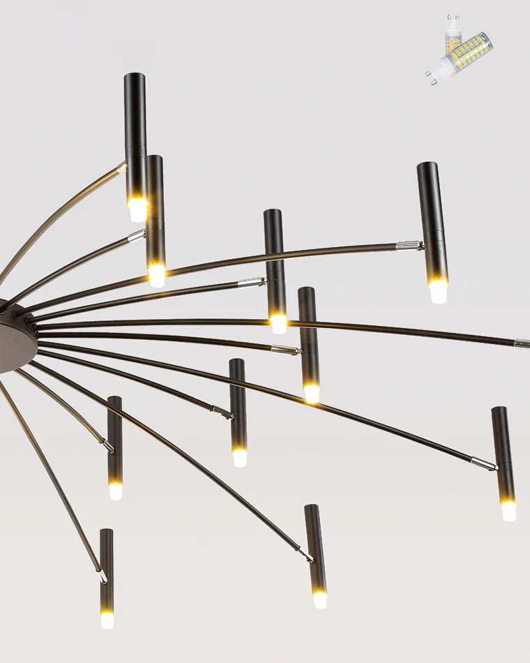 WOMO Adjustable Candelabra Chandelier-WM2038 - Image 28