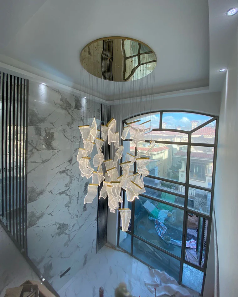 WOMO Breeze Dimmable Acrylic Chandelier-WM2158 - Image 14