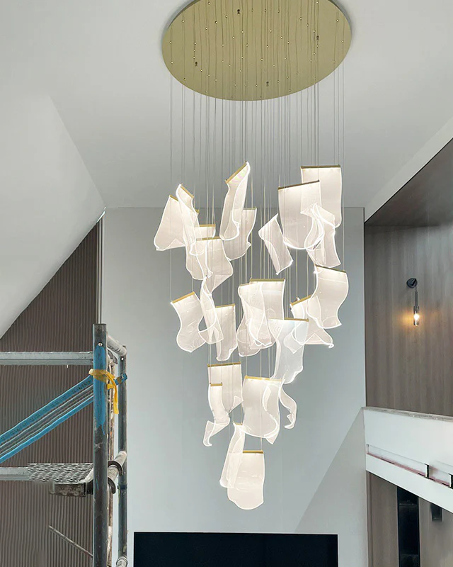 WOMO Breeze Dimmable Acrylic Chandelier-WM2158 - Image 18