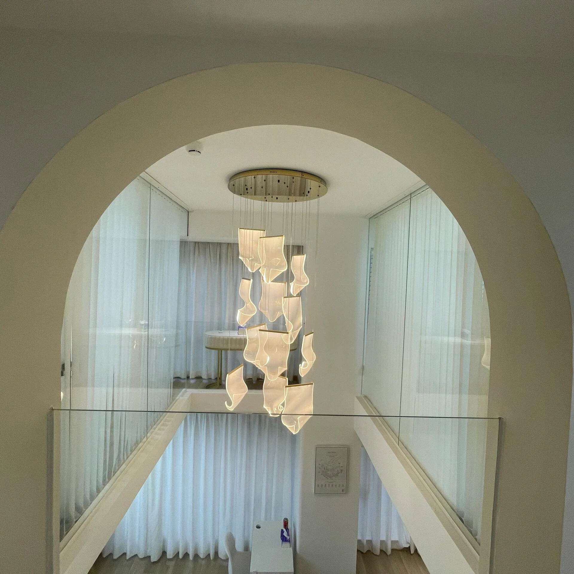 WOMO Breeze Dimmable Acrylic Chandelier-WM2158 - Image 20