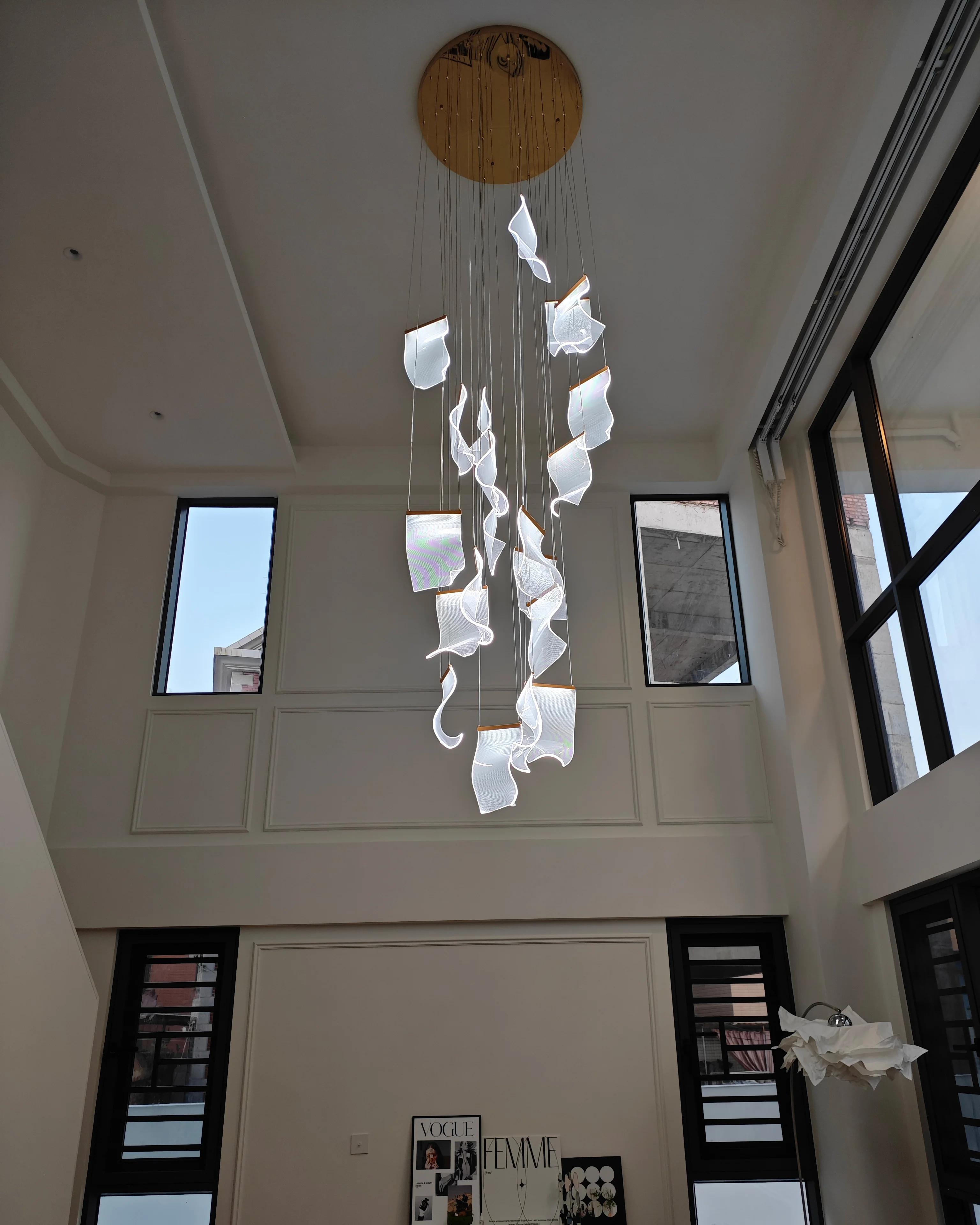 WOMO Breeze Dimmable Acrylic Chandelier-WM2158 - Image 25