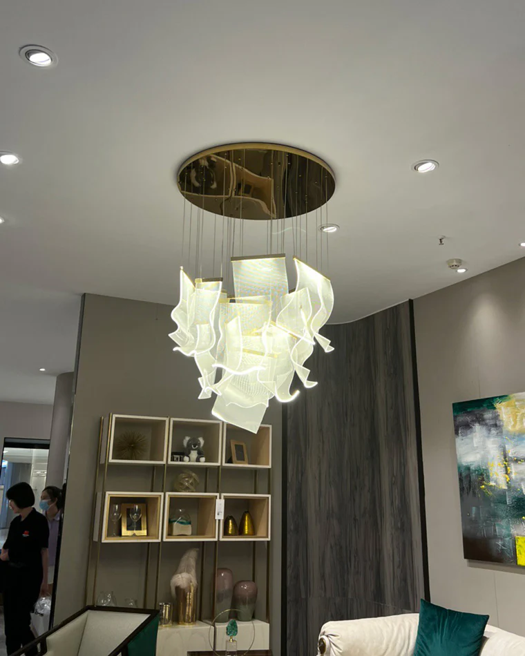 WOMO Breeze Dimmable Acrylic Chandelier-WM2158 - Image 27