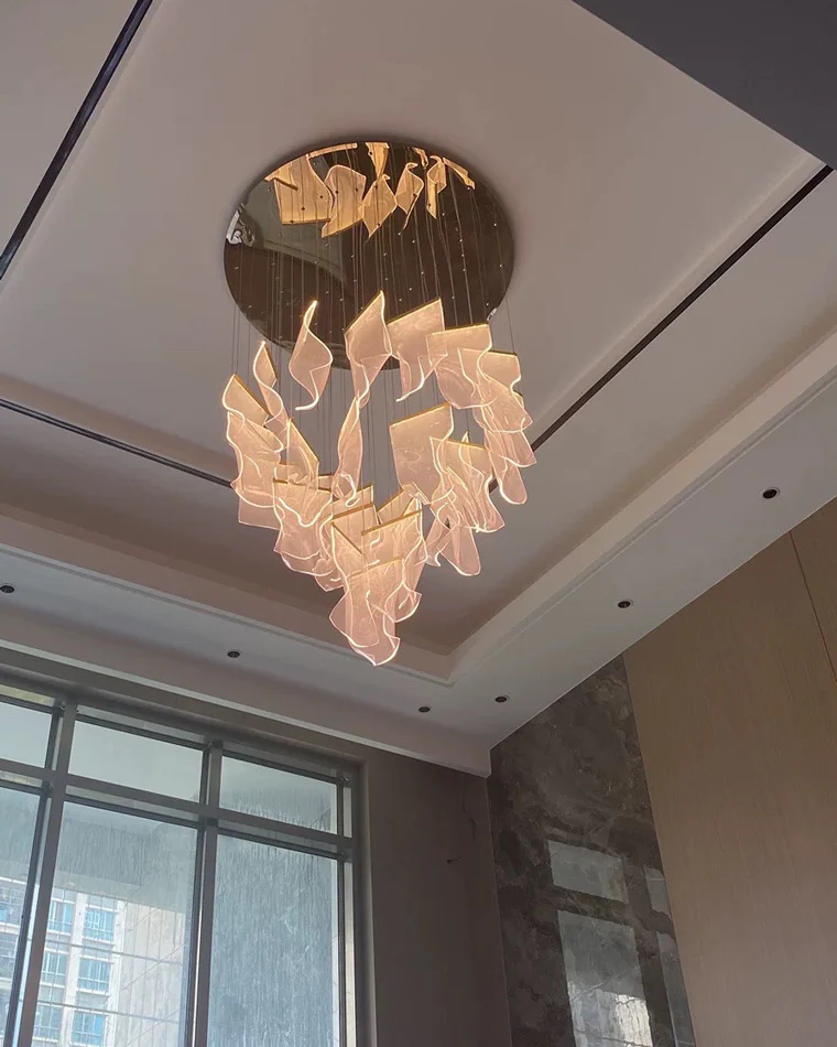 WOMO Breeze Dimmable Acrylic Chandelier-WM2158 - Image 38