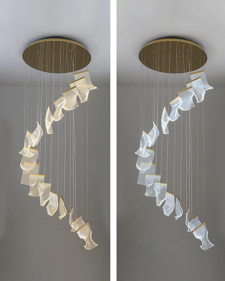 WOMO Breeze Dimmable Acrylic Chandelier-WM2158 - Image 48