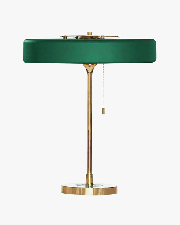 WOMO Mid-Century Round Table Lamp with Pull Chain-WM8009 - Image 39