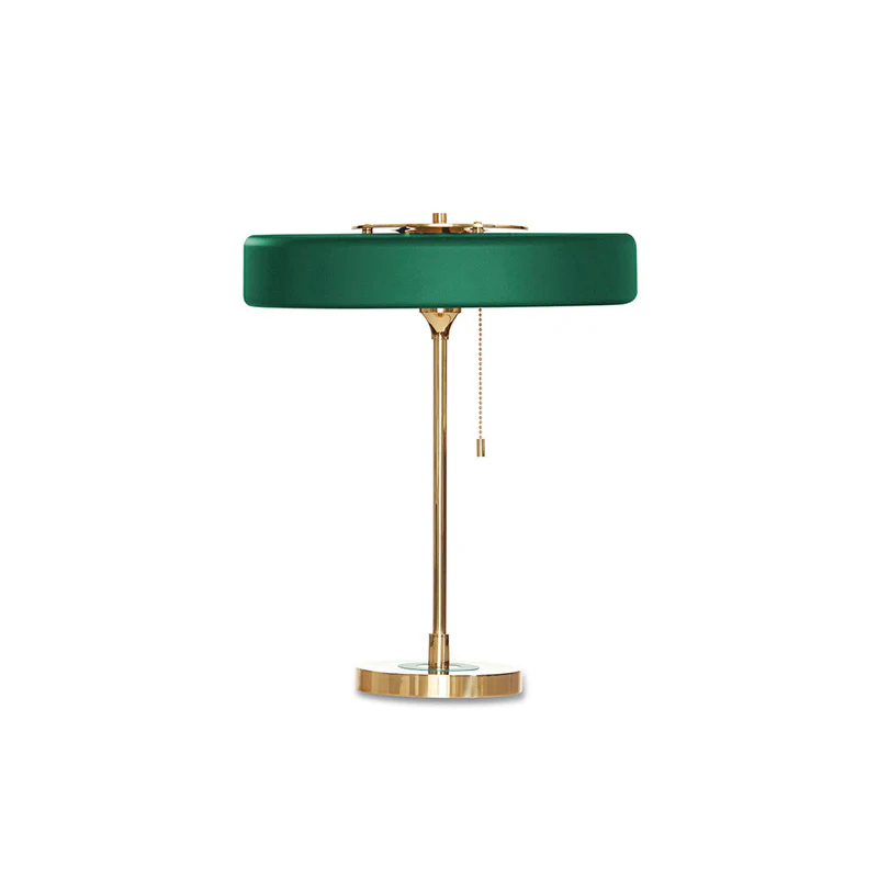 WOMO Mid-Century Round Table Lamp with Pull Chain-WM8009 - Image 46