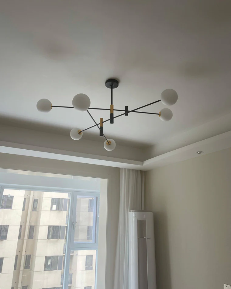 WOMO Milk Glass Globe Chandelier-WM2081 - Image 18