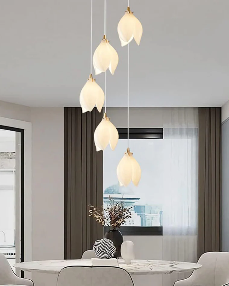 WOMO Magnolia Petal Chandelier-WM2106a - Image 7
