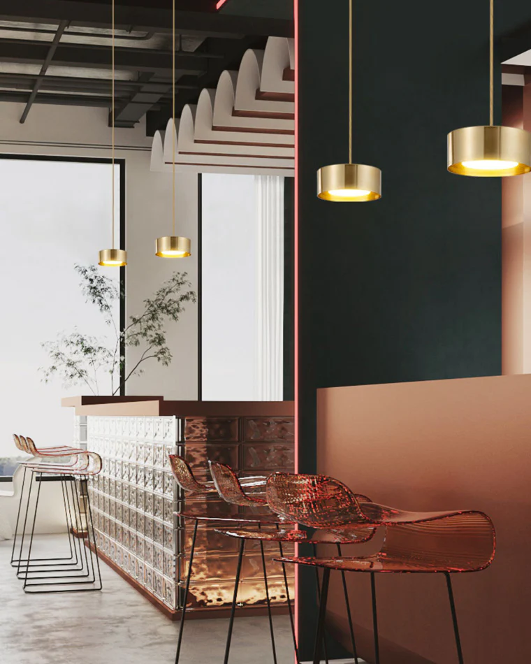WOMO Drum Small Pendant Light-WM2031 - Image 3