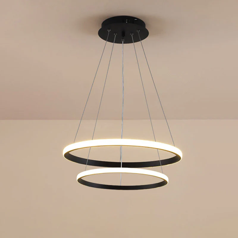WOMO Tiered Led Ring Chandelier-WM2006 - Image 37