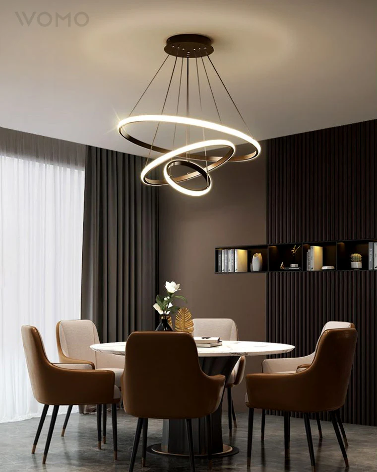 WOMO Tiered Led Ring Chandelier-WM2006 - Image 6