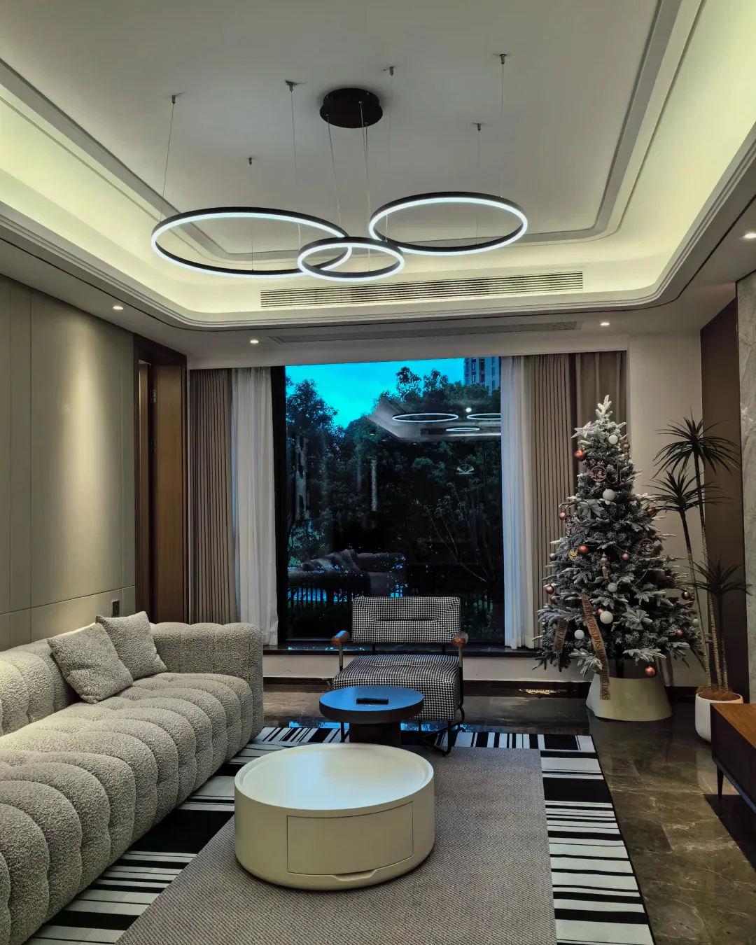 WOMO Multi LED Ring Chandelier-WM2003 - Image 101