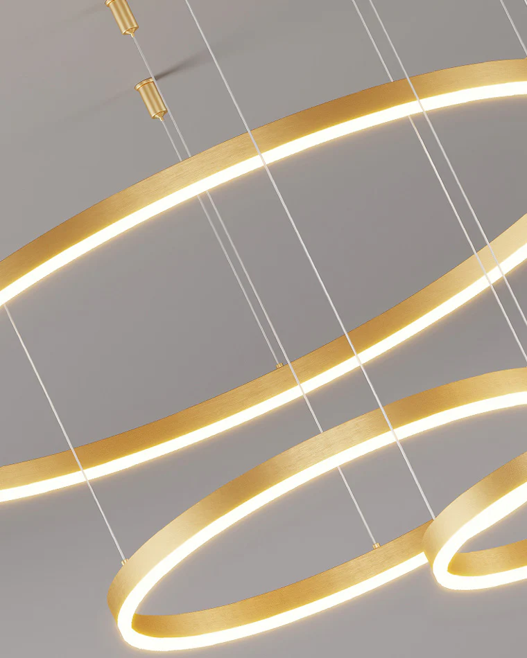 WOMO Multi LED Ring Chandelier-WM2003 - Image 11