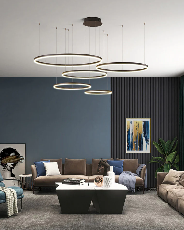 WOMO Multi LED Ring Chandelier-WM2003 - Image 12