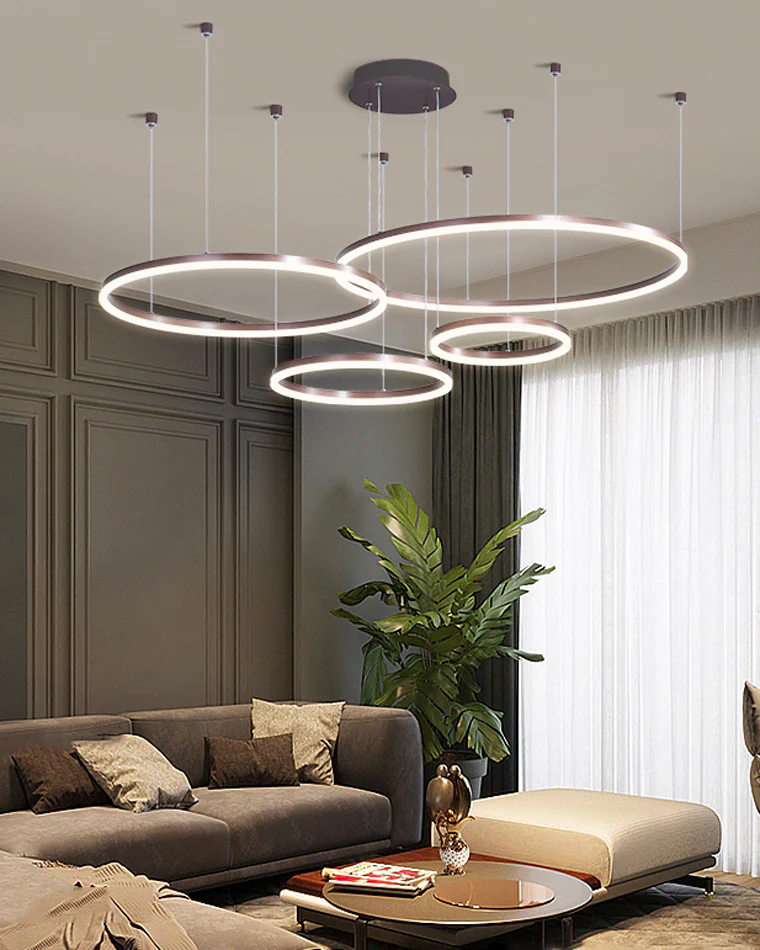 WOMO Multi LED Ring Chandelier-WM2003 - Image 14