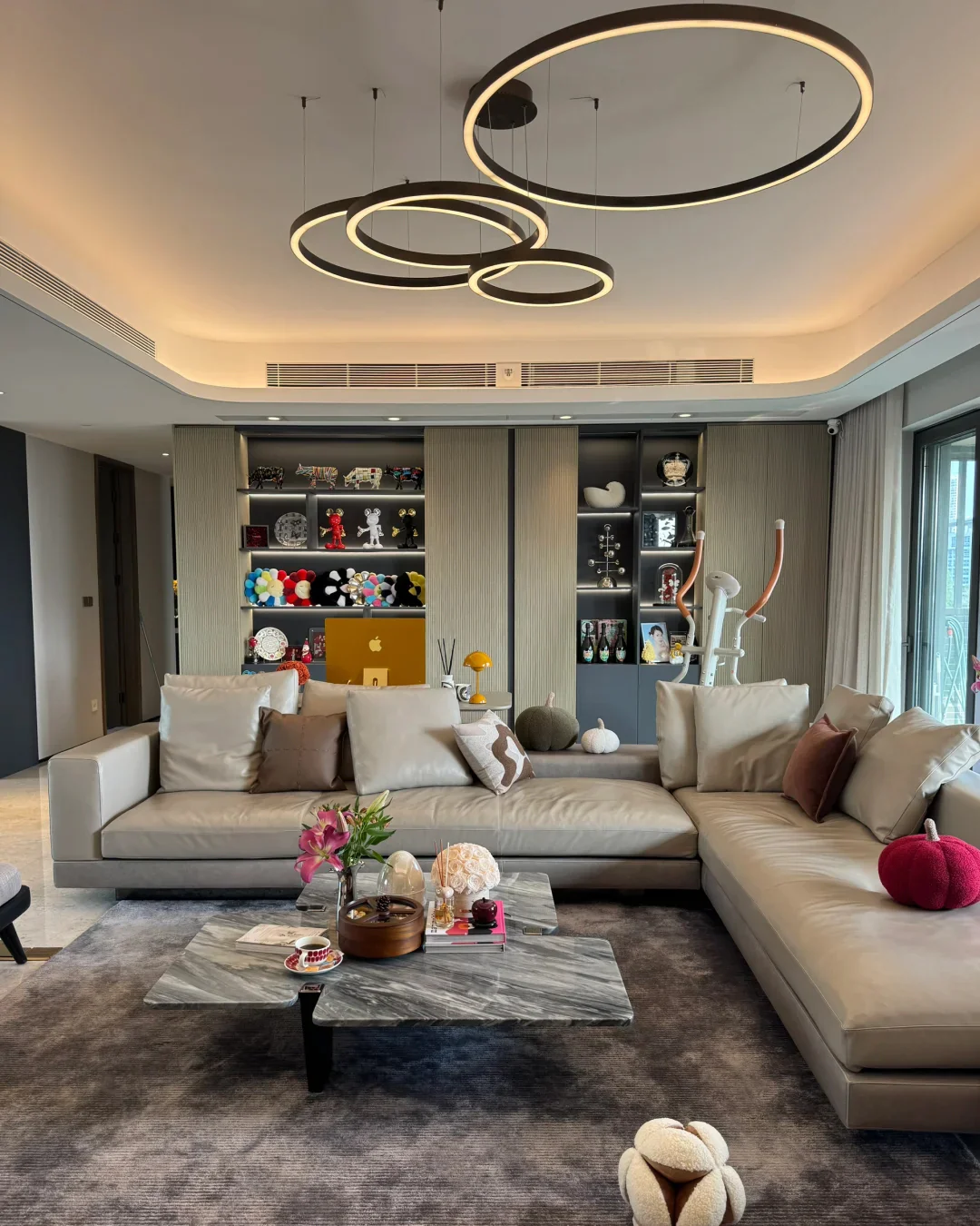 WOMO Multi LED Ring Chandelier-WM2003 - Image 16