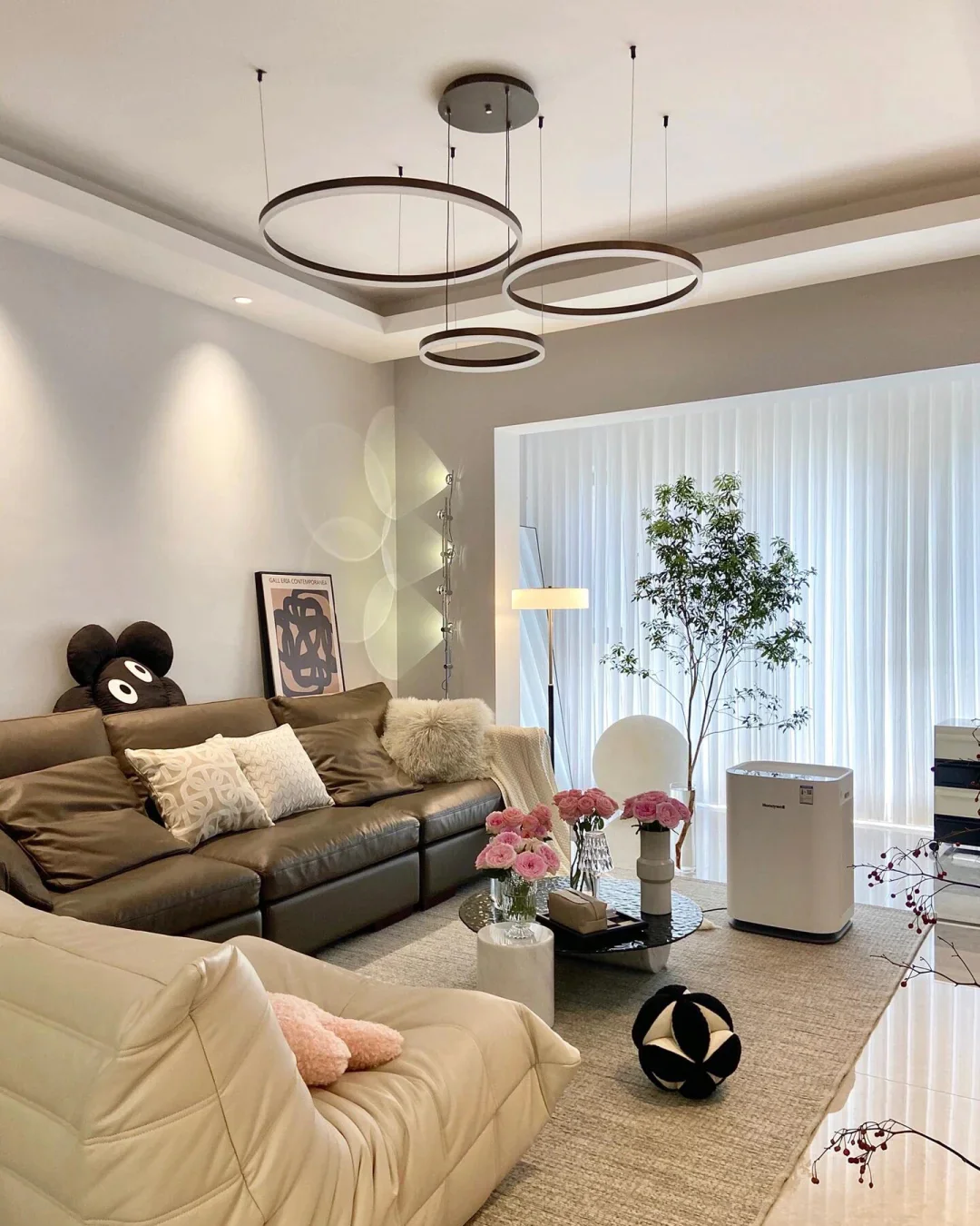 WOMO Multi LED Ring Chandelier-WM2003 - Image 18