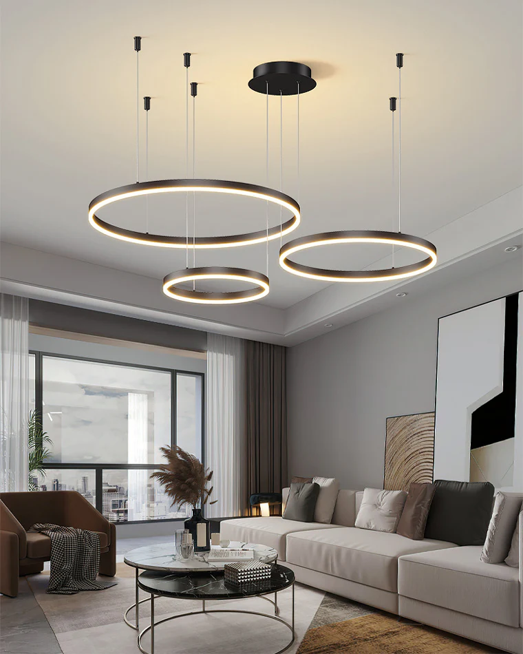 WOMO Multi LED Ring Chandelier-WM2003 - Image 19