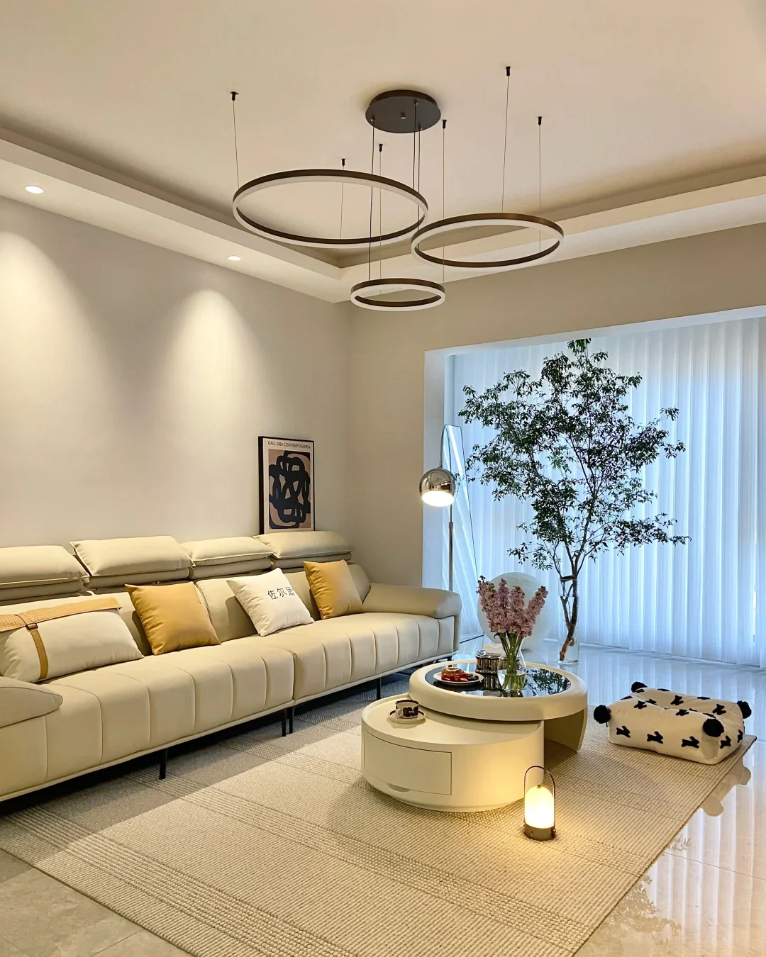 WOMO Multi LED Ring Chandelier-WM2003 - Image 21