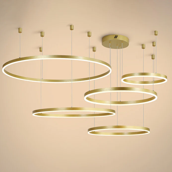 WOMO Multi LED Ring Chandelier-WM2003 - Image 25