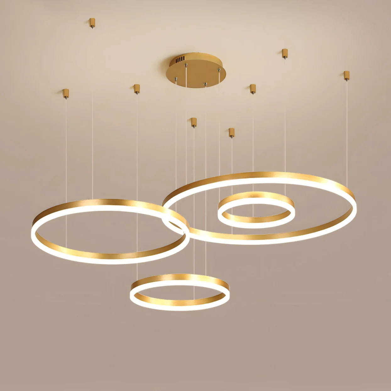 WOMO Multi LED Ring Chandelier-WM2003 - Image 27